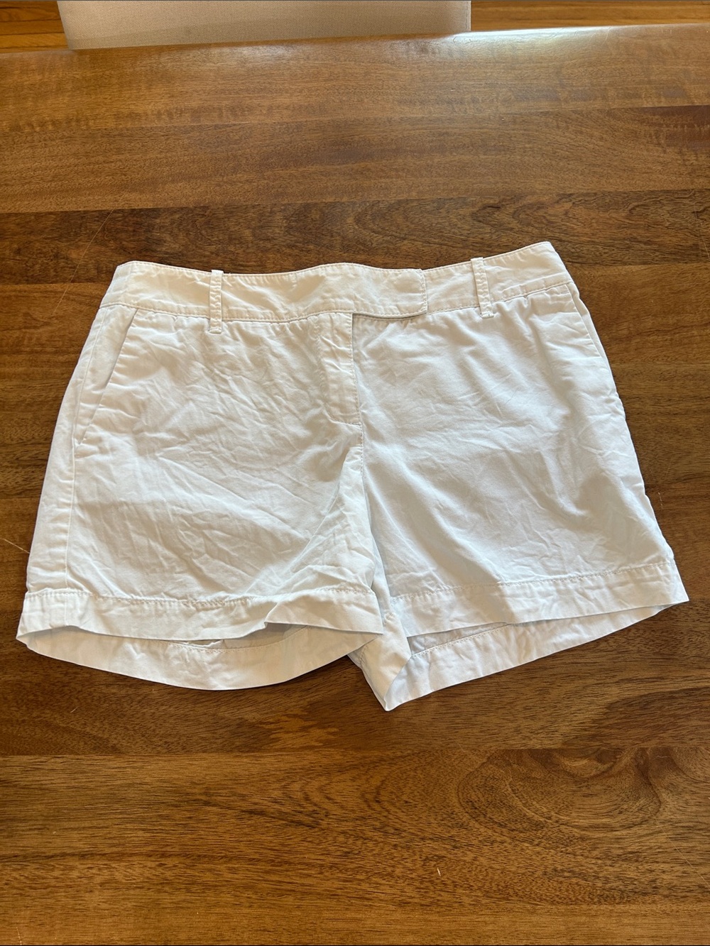 LOFT White Bermuda Shorts